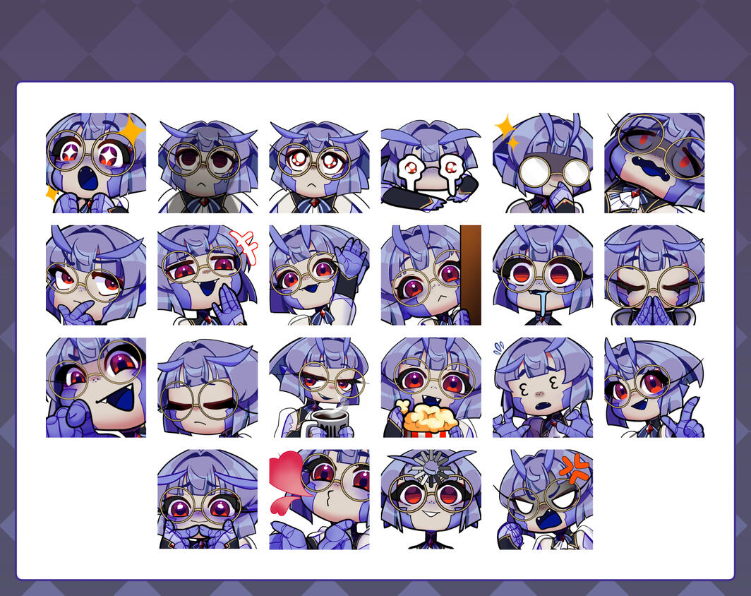 Emotes (Loumon base, my work)